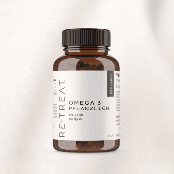 Veganes Omega-3-Öl aus Mikroalgen – nachhaltige Alternative zu Fischöl für Herz, Gehirn und Zellschutz.