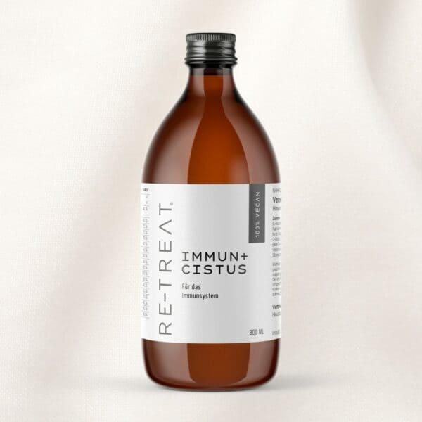 Immun + Cistus – Vitaminsaft mit Zistrose für starke Abwehrkräfte – 300 ml